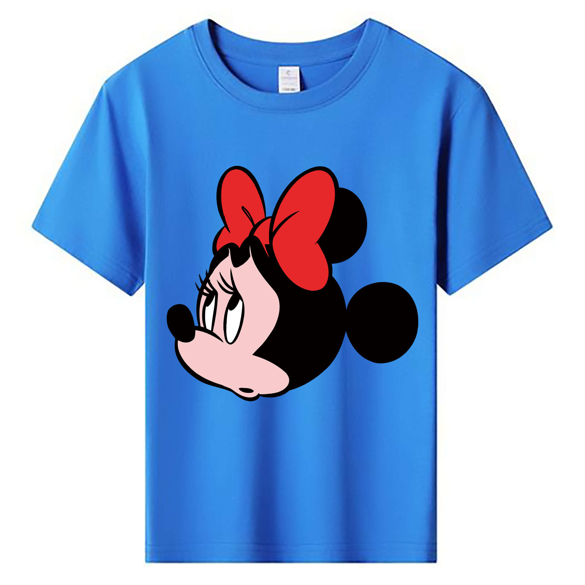 ミッキーマウス Mickey Mouse 綿100％キッズTシャツ（フロントプリント）